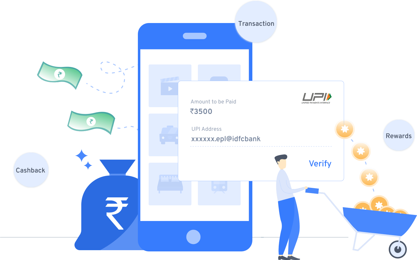UPI Payment Process Illustration